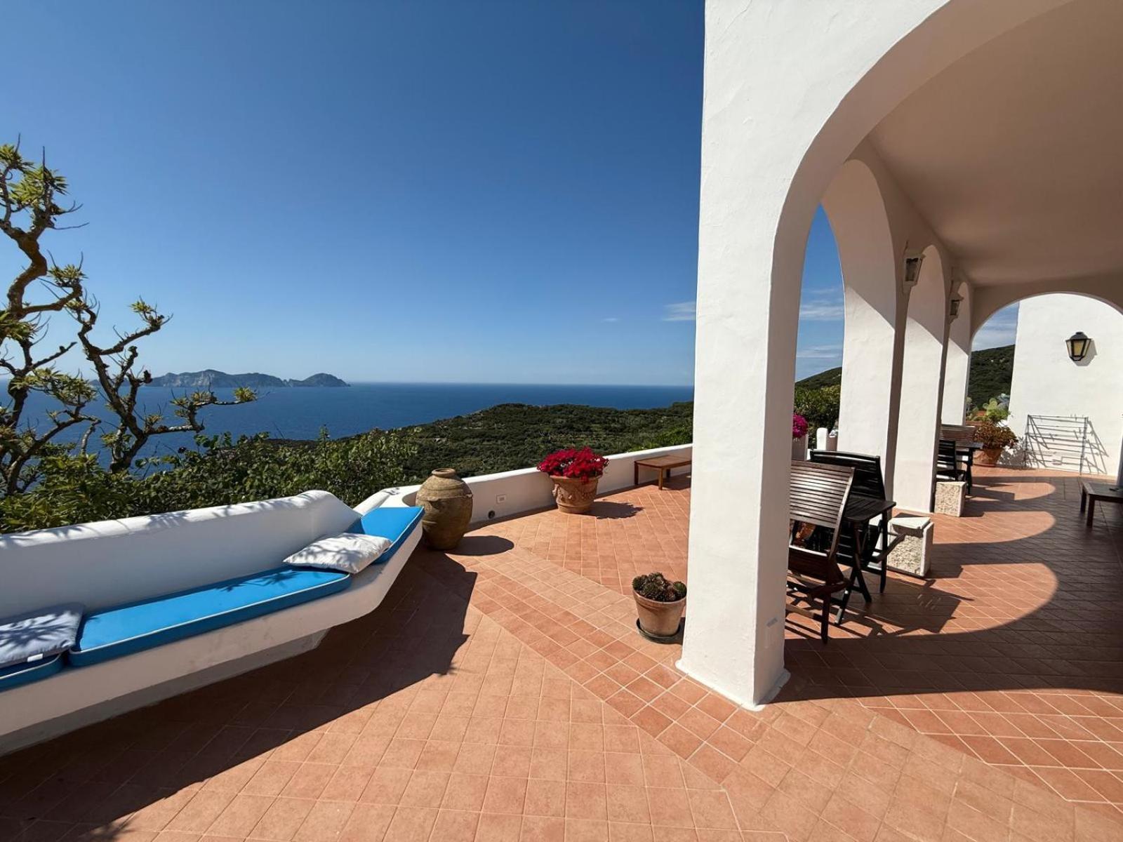 Guest House Villa Il Gabbiano Ponza Ngoại thất bức ảnh